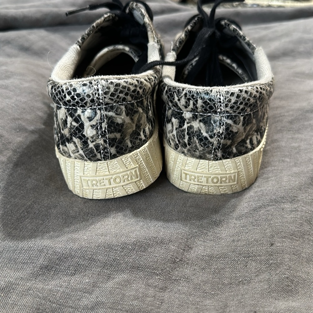 Tretorn Ny Lite 3 Plus Python-Print Leather Sneak… - image 4